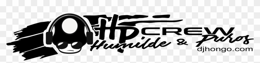 Hp Crew Blanco Negro - Calligraphy Clipart