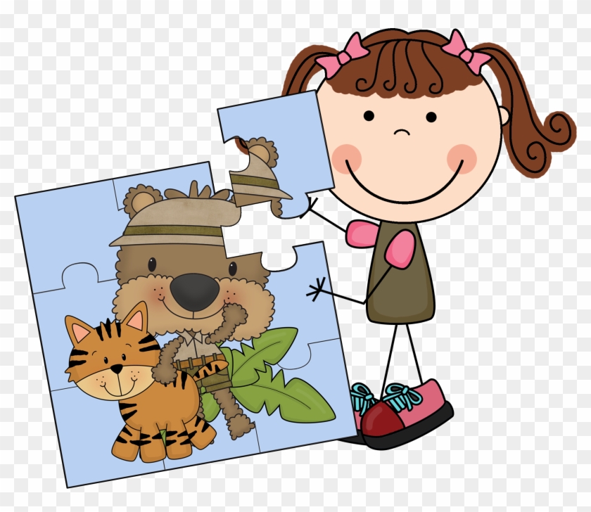 Puzzles - Scrappin Doodles Kids Clipart #3847136