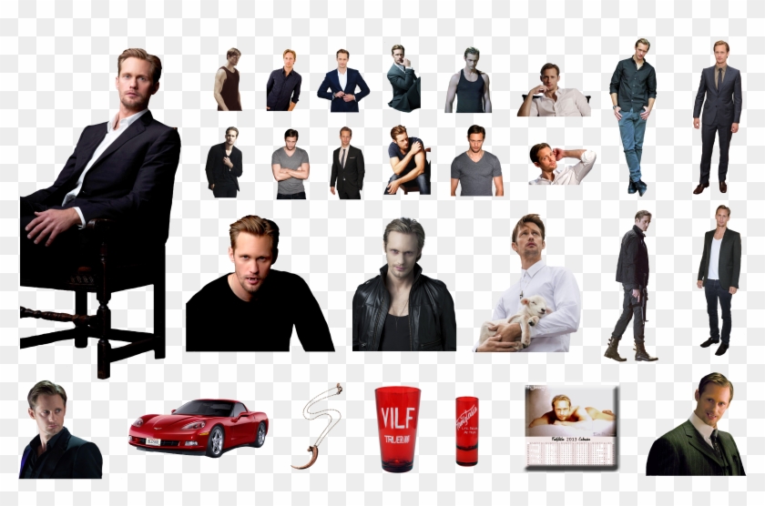 True Blood 's Eric Northman / Alexander Skarsgard Clear - True Blood Season 4 Clipart #3847273