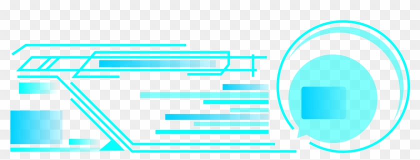 Technological Sense Bright Blue Lake Gradient Png And - Circle Clipart #3847712