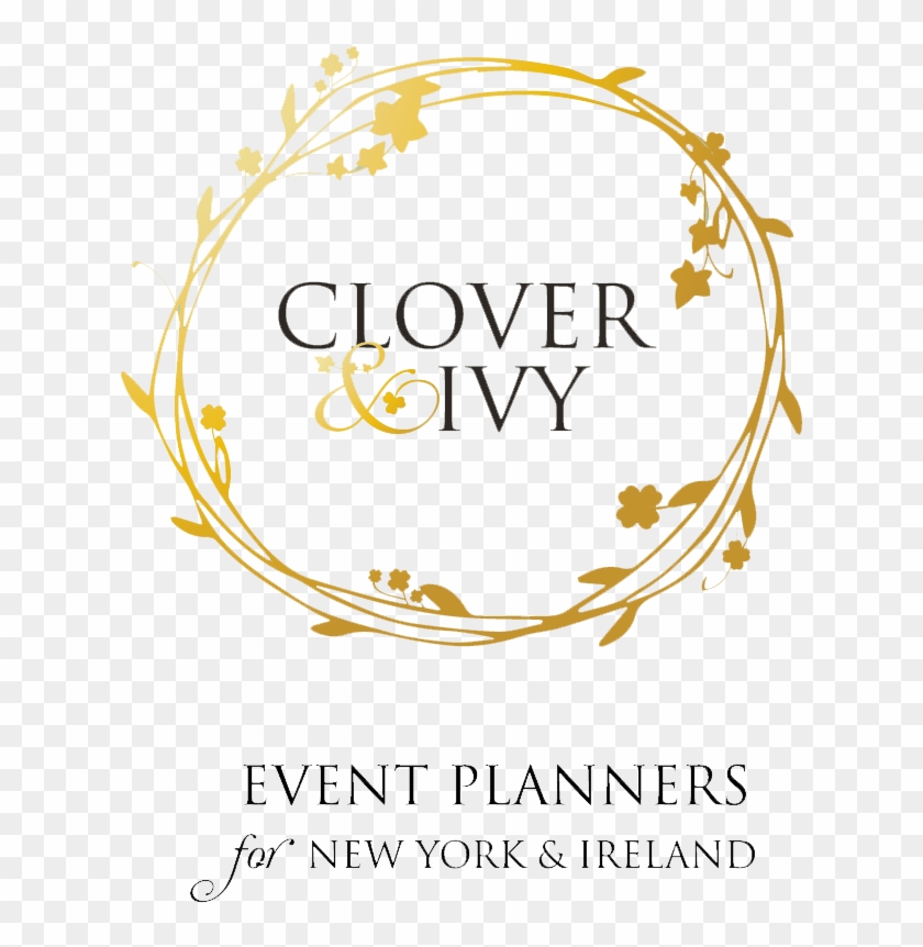 Clover And Ivy Gradient Frame Tag Transparent - Circle Clipart