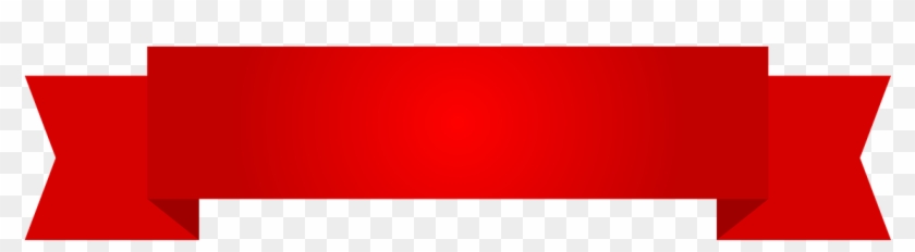 Red Ribbon Banner Transparent Background Clipart #3847938