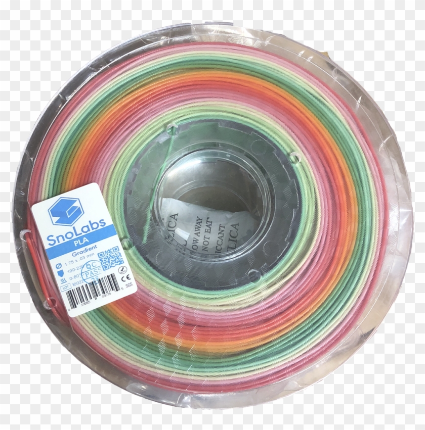 1 Kg Roll Of Gradient Pla - Circle Clipart #3848263