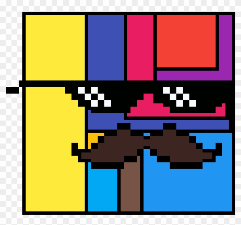 Cubo Nick - Mlg Emoji Clipart #3848463