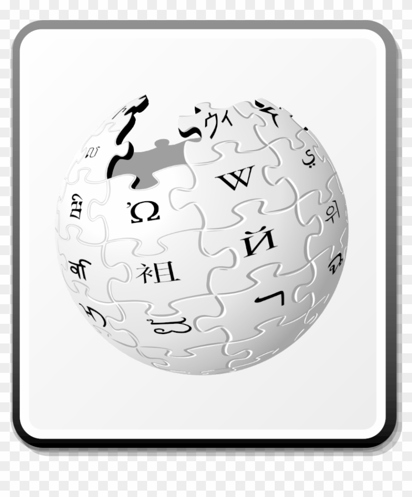 Nuvola Wikipedia Icon - Wikipedia Icon Png Clipart