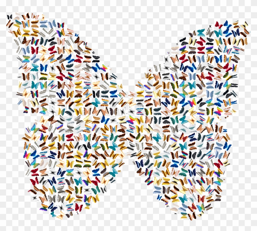 Svg Library Stock Chaotic Psychedelic Butterfly Icons - Clip Art Chaos Theory - Png Download #3848736