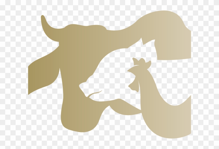 Animal Icon Indicating Hybrids That Are Suited For - Pig And Chicken Farm Logo Clipart