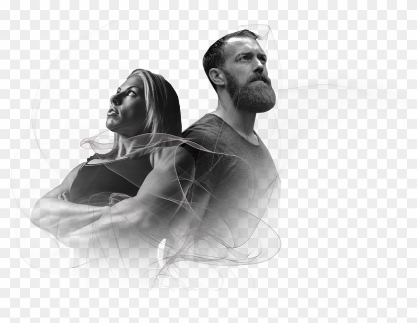 Athletes - Monochrome Clipart