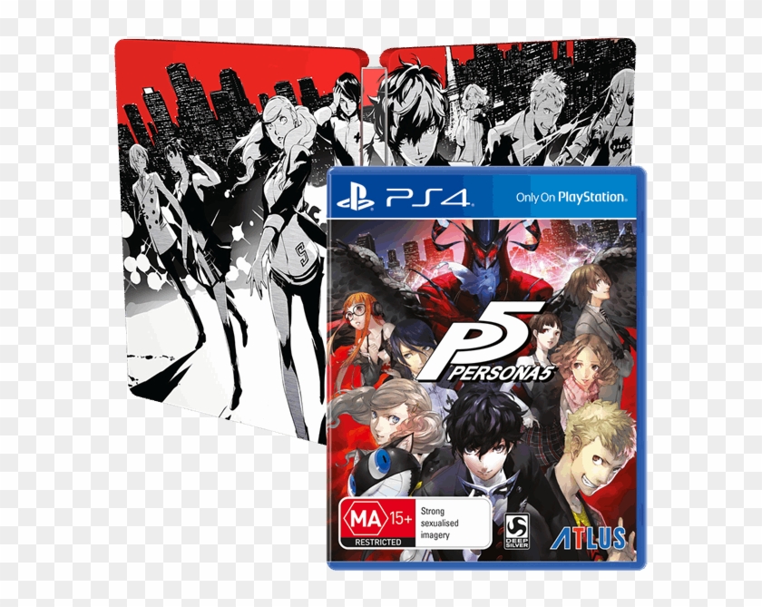 Persona 5 Steelbook Edition Clipart #3849546