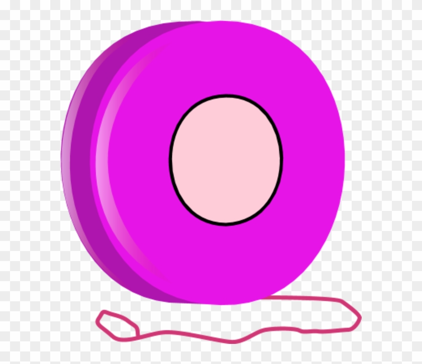Yo Yo - Pink Yo Yo Cartoon Clipart #3850273