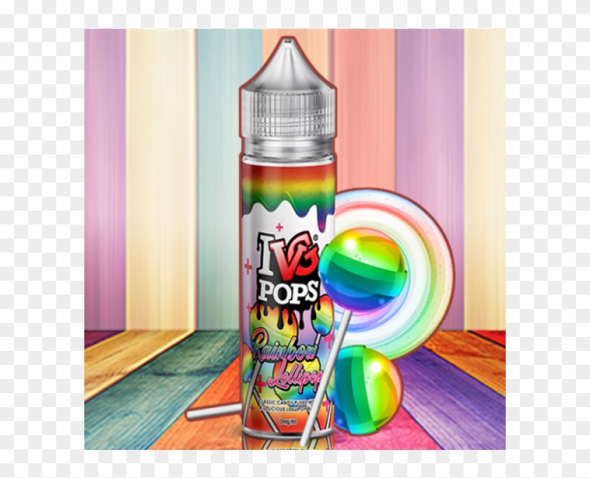 Ivg Pops Rainbow Lollipop - Composition Of Electronic Cigarette Aerosol Clipart #3850364