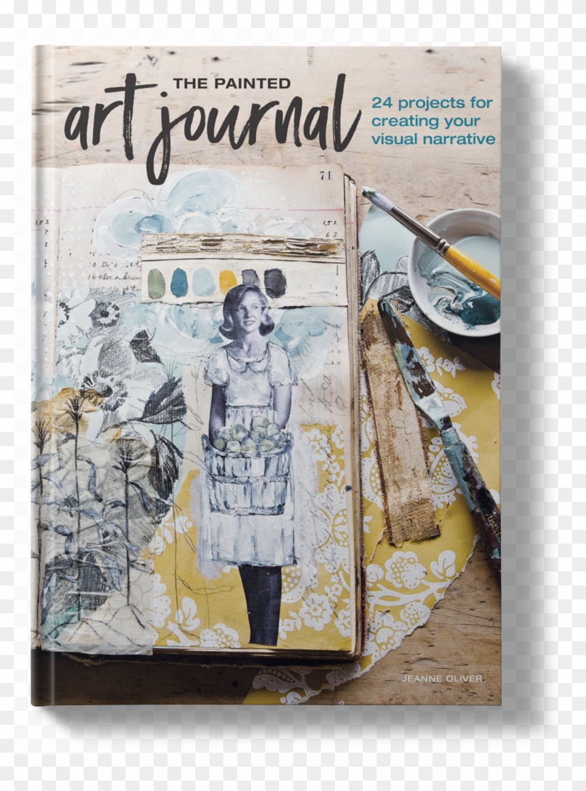 The Painted Art Journal By Jeanne Oliver - Jeanne Oliver Art Journal Clipart
