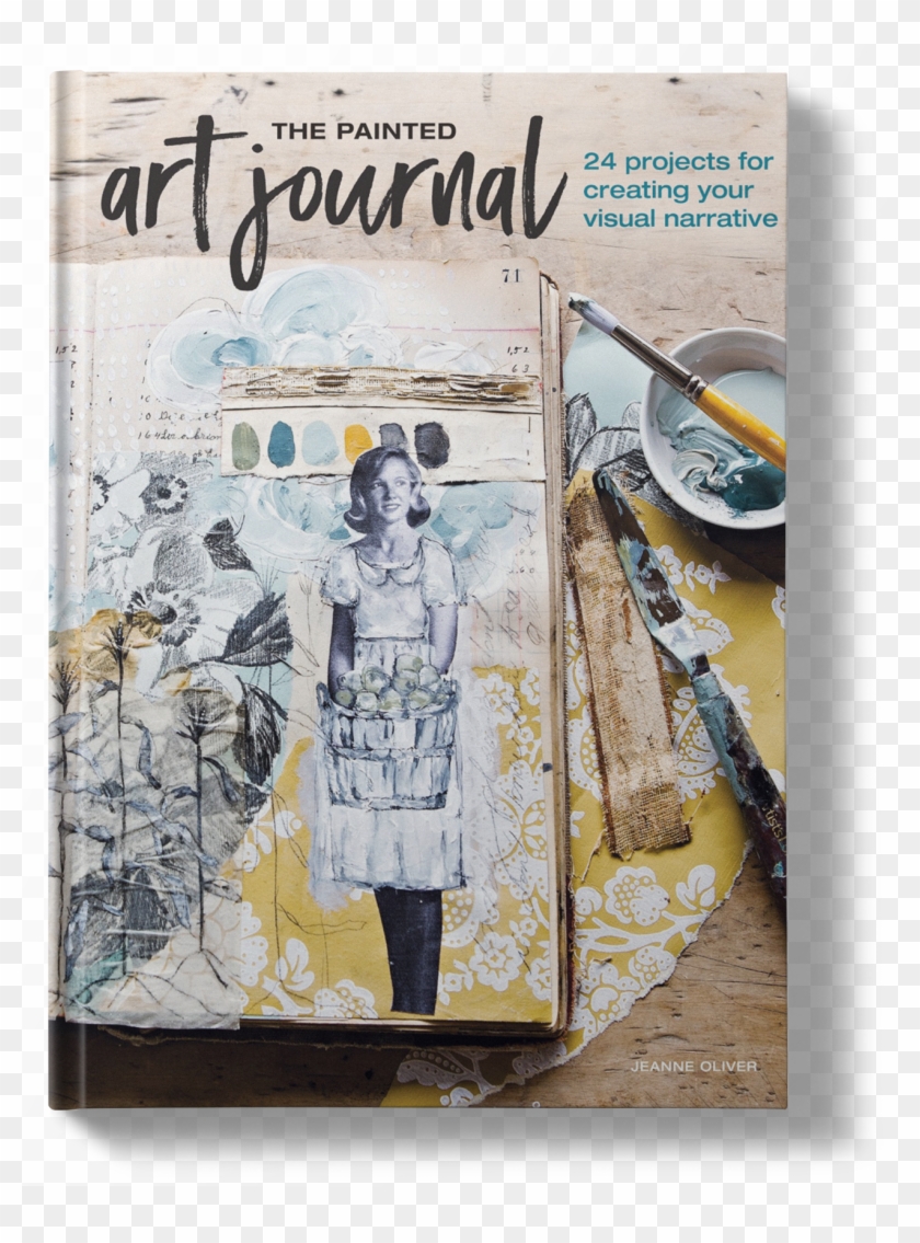 The Painted Art Journal By Jeanne Oliver - Jeanne Oliver Art Journal Clipart #3850505