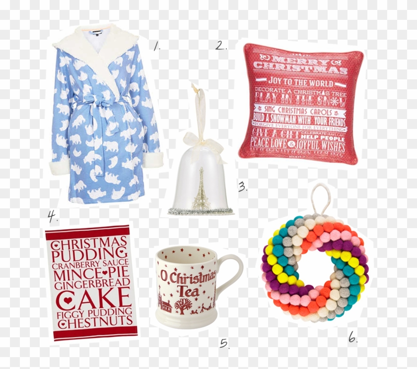 Festive December Wish List - Cushion Clipart #3850700