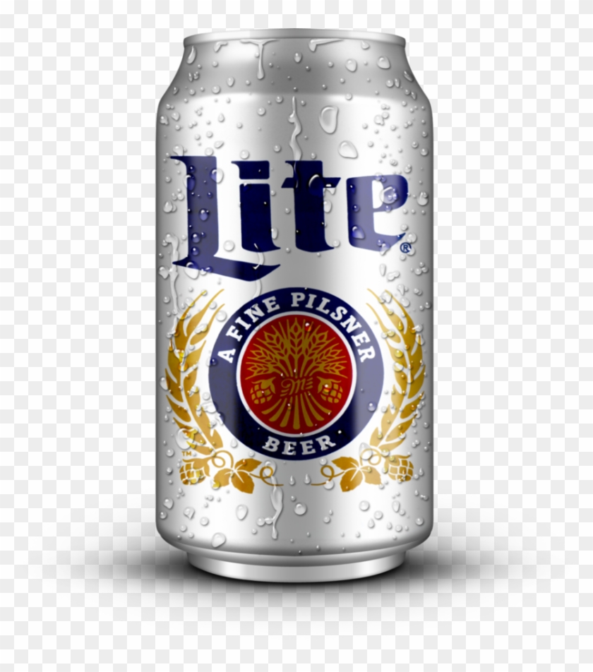 Miller Lite Png - Clipart Miller Lite Can Transparent Png #3851086