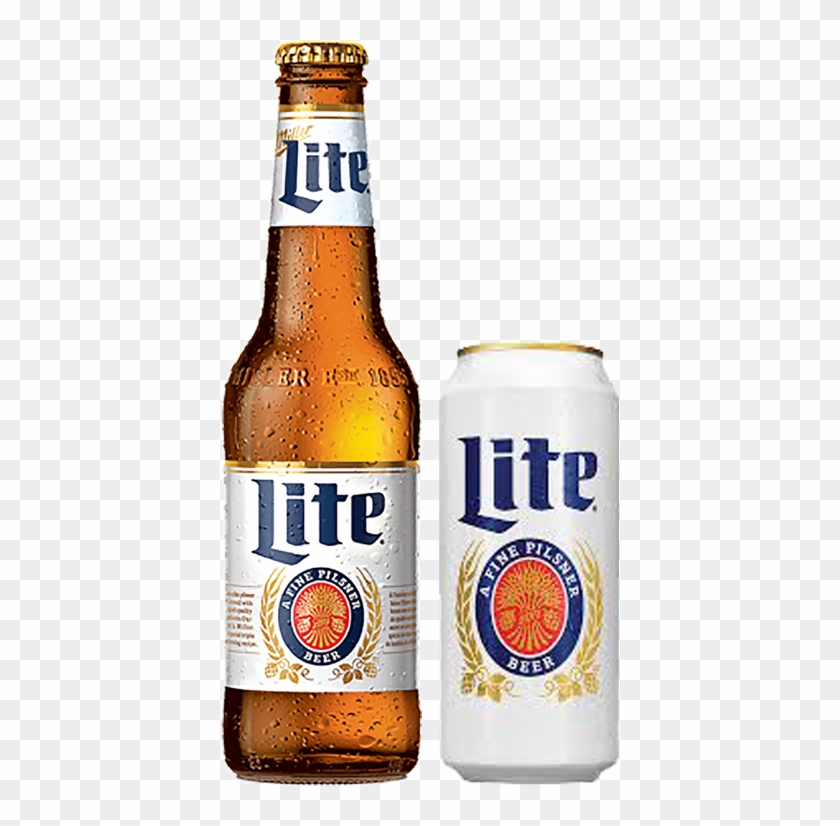 Miller Lite - Beer Bottle Clipart #3851579