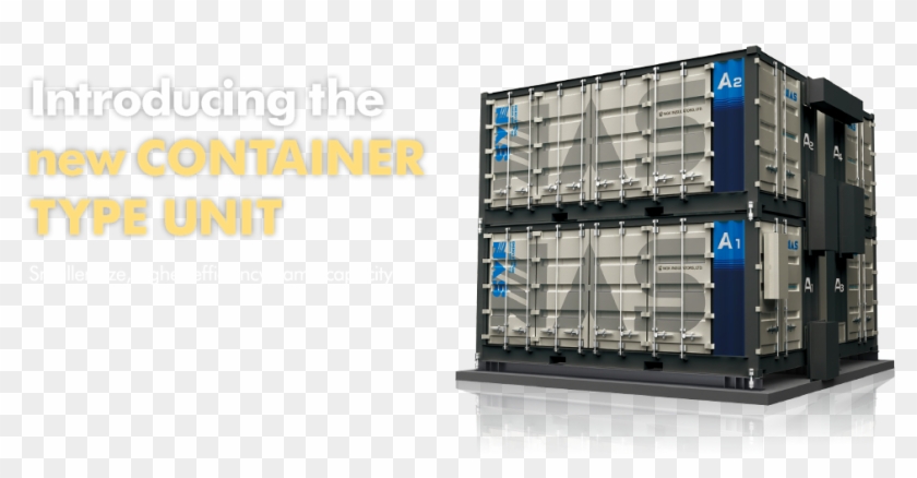 Introducing The New Countainer Type Unit - Nas Battery Clipart #3851794