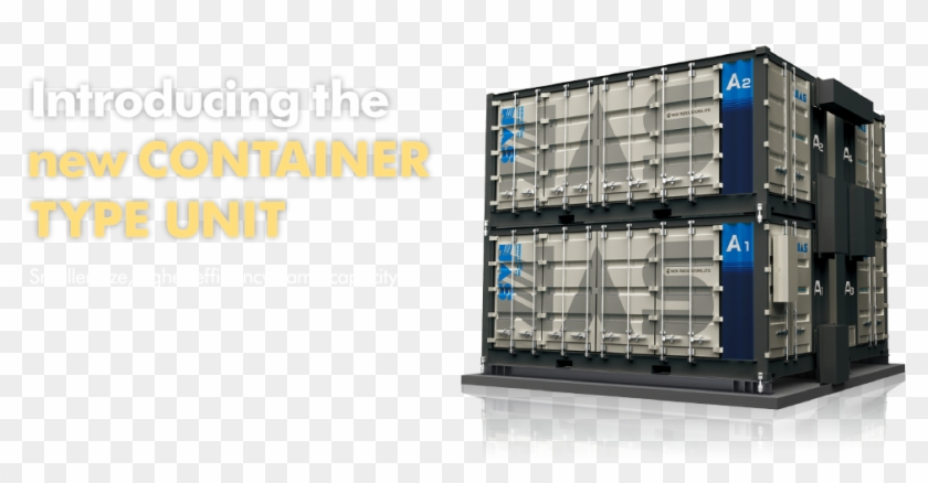 Introducing The New Countainer Type Unit - Nas Battery Clipart
