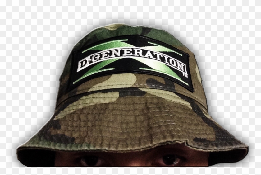 D Generation X Wwf Attitude Bucket Hat 1/1 Indiocholo - Baseball Cap Clipart #3852821