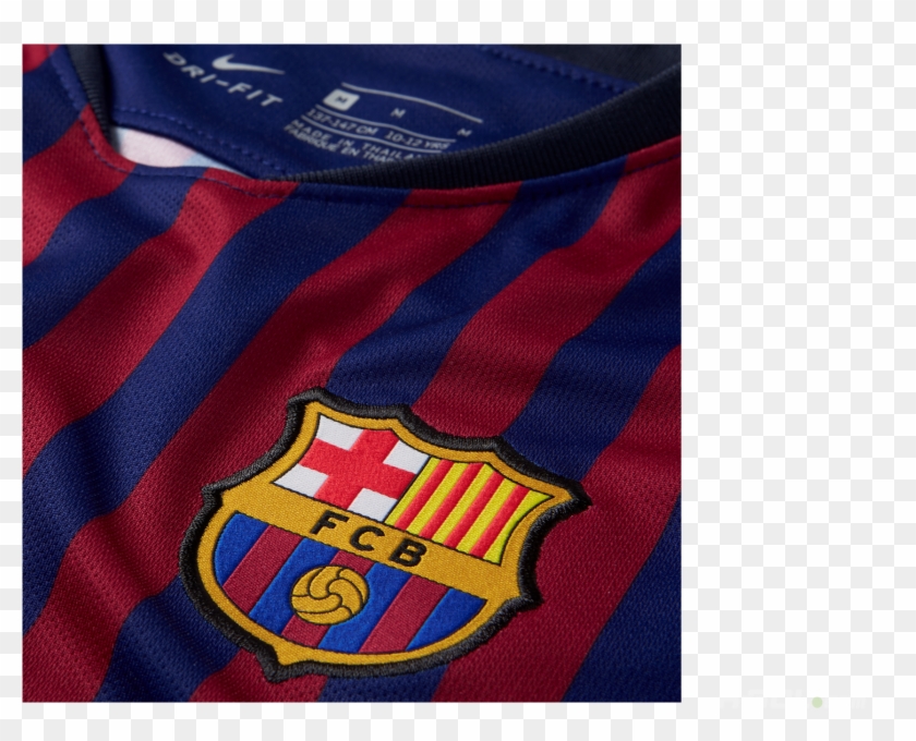 T Shirt Nike Fc Barcelona 2018/19 Breathe Stadium Home - Fc Barcelona Clipart