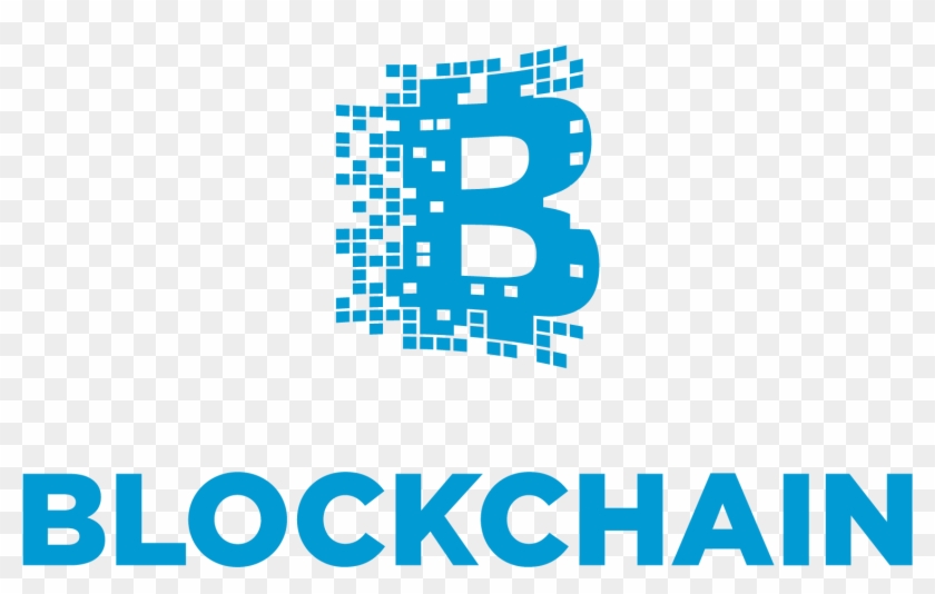 Blockchain Logo White - Block Chain Clipart #3853171
