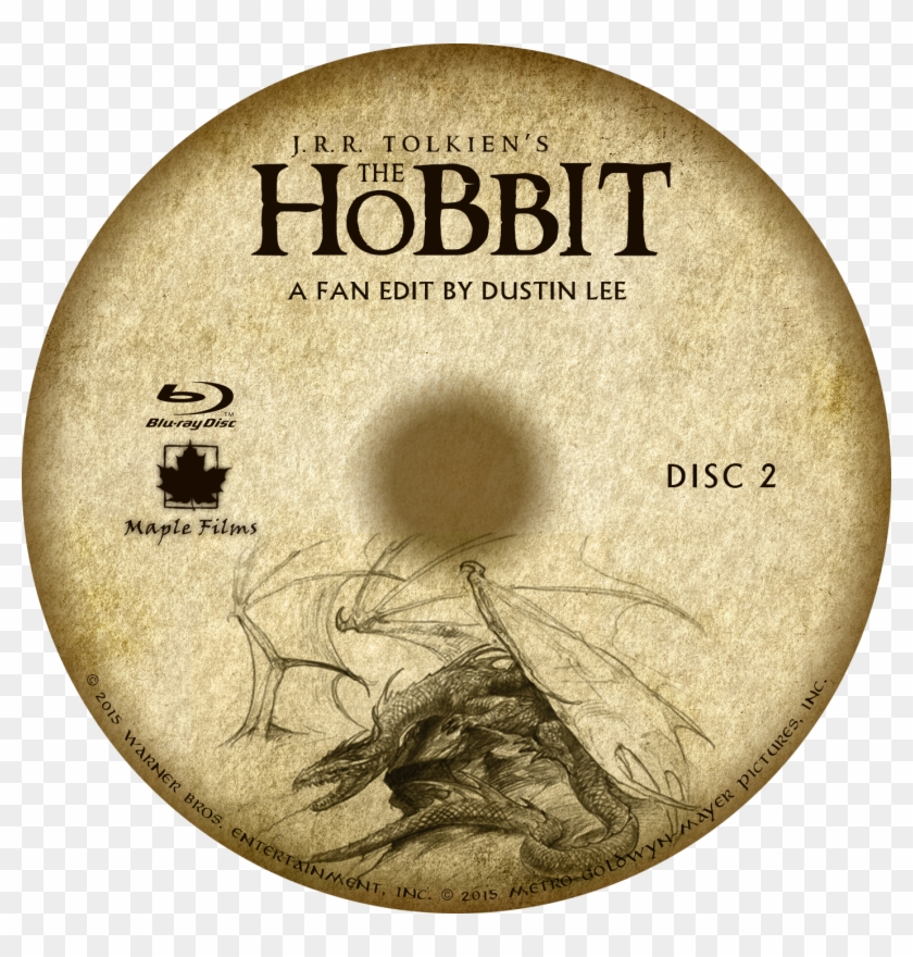 Here You Can Download Separate Subtitle Files And Add - Hobbit Blu Ray Disc Clipart #3853211