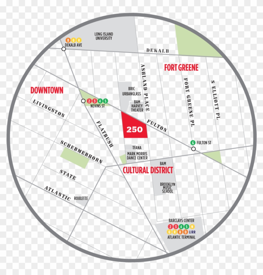 The Ashland, 250 Ashland Place, Downtown Brooklyn - Circle Clipart #3853384