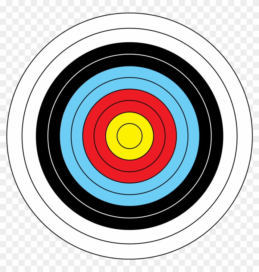Archery Target Transparent Clipart