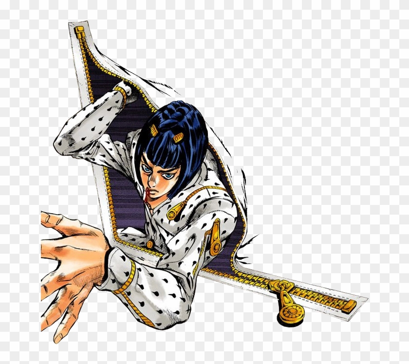 Jjba Jojo's Bizarre Adventure Vento Aureo Bruno Bucciarati - Sticky Fingers Jojo Png Clipart #3854000