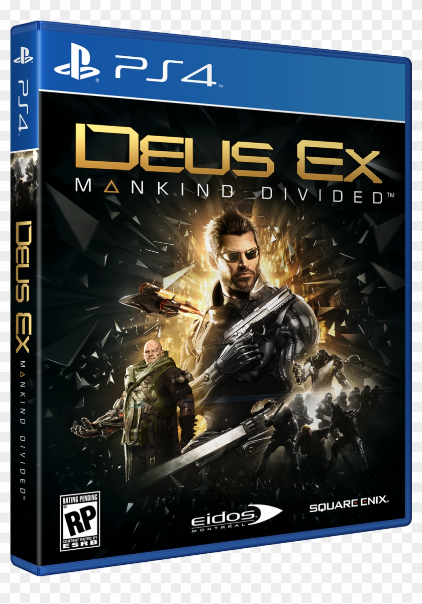 Deus Ex Ps4 Box Clipart