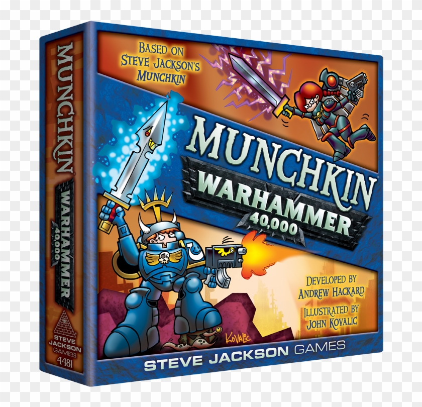 Munchkin Warhammer 40,000 Cover - Munchkin Warhammer 40000 Clipart #3854466
