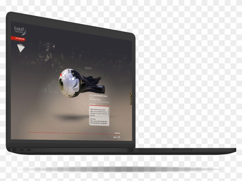 Human Revolution - Computer Monitor Clipart #3854823