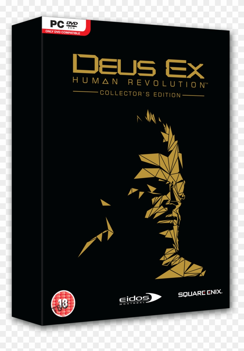 Deus Ex Human Revolution Collector's Edition Deus Ex - Deus Ex Human Revolution Collector's Edition Pc Clipart #3854947