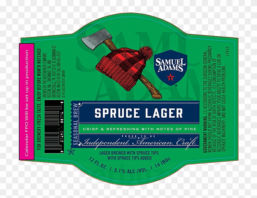 Sam Adams Spruce Lager Clipart