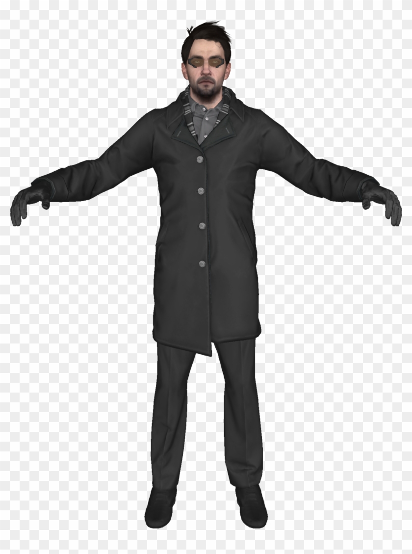 Tw-deusex Adam Jensen By Emir2015 - Standing Clipart