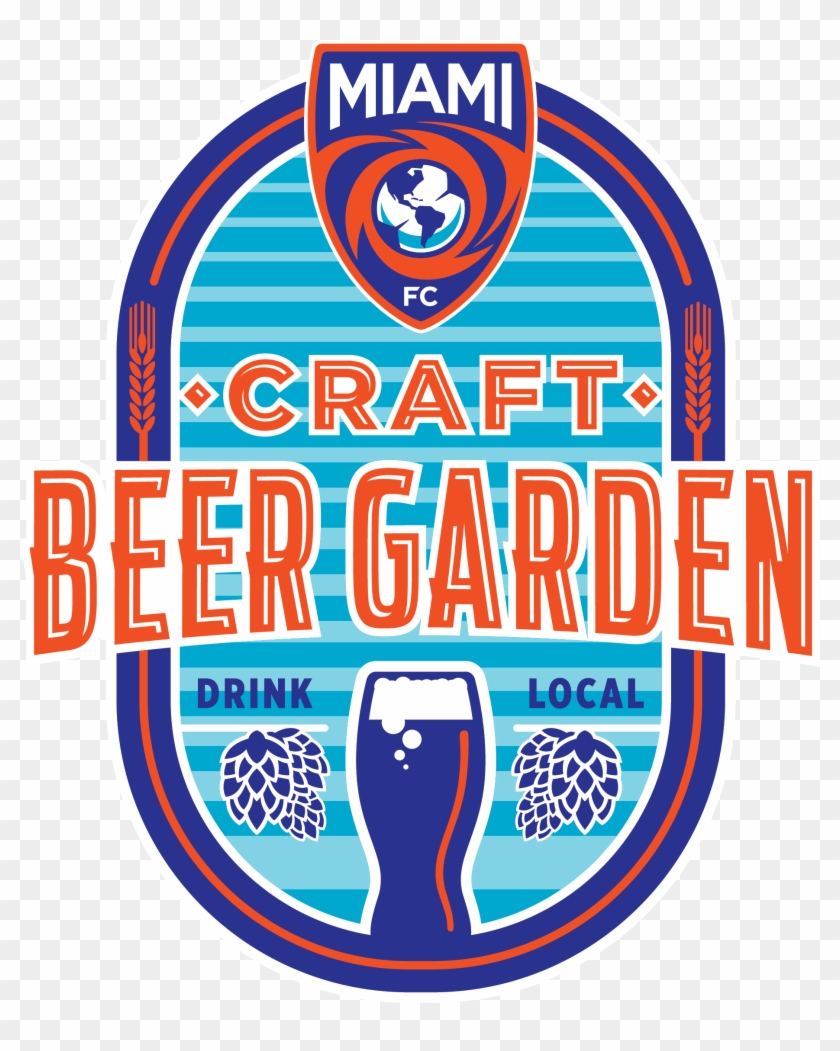 Craft Beer Garden For Our 21 And Over Fans, We Are - Miami Fc Clipart #3855742