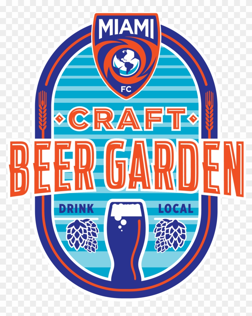 Craft Beer Garden For Our 21 And Over Fans, We Are - Miami Fc Clipart