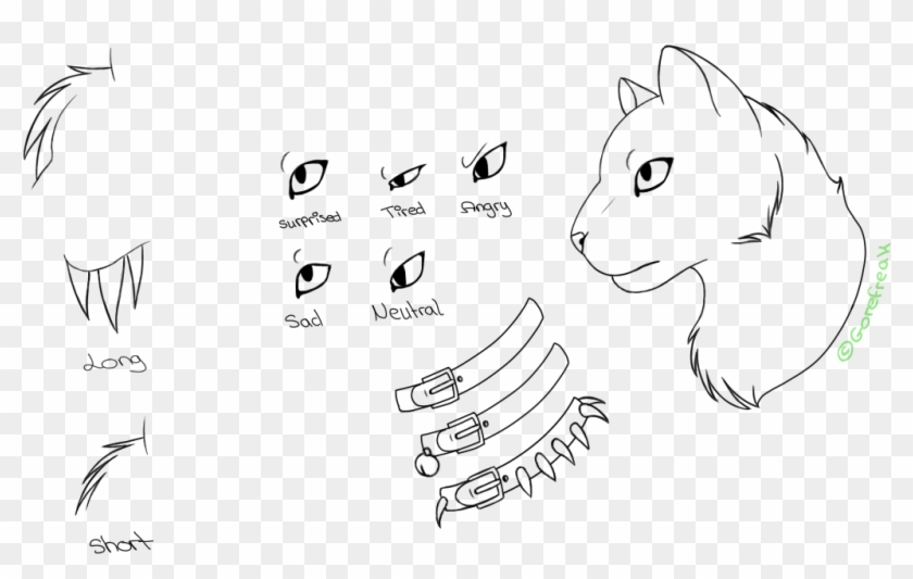 ~ Warrior Cats / Warriors - Sketch Clipart #3856015