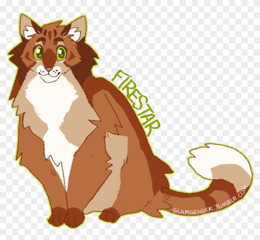 Firestar - Warrior Cats - Illustration Clipart