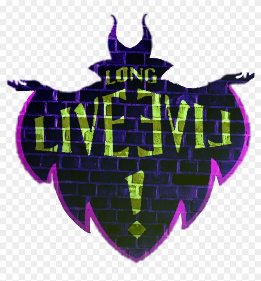 #longliveevil #descendants #descendants2 #mal #maleficent - Long Live The (d)evil Clipart #3856378