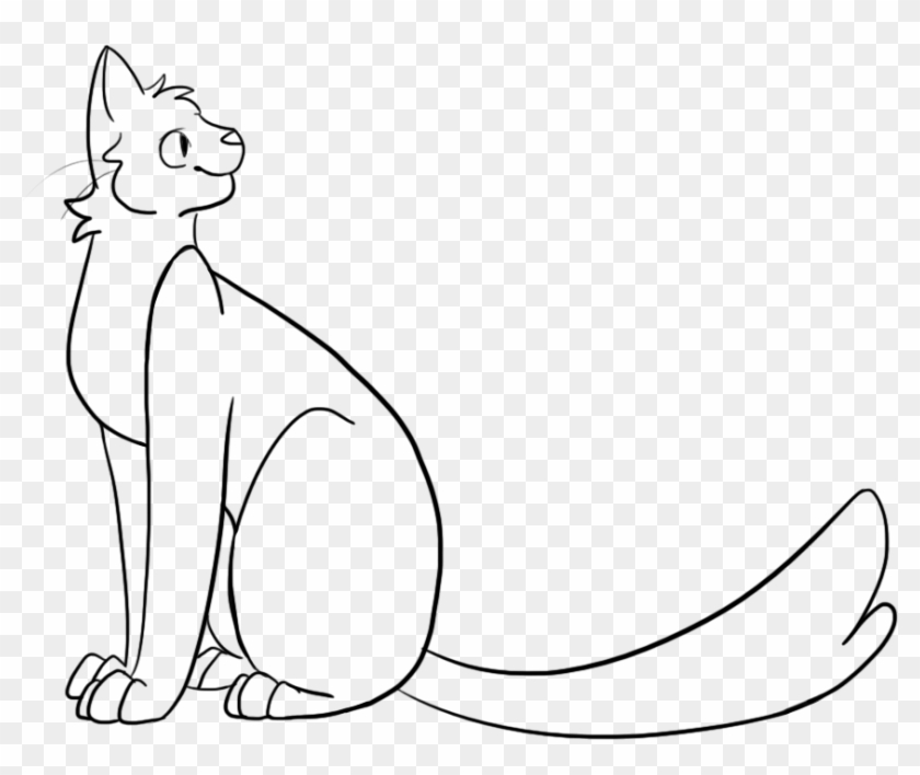 Writing A Warriors - Love Triangle Warrior Cat Base Clipart
