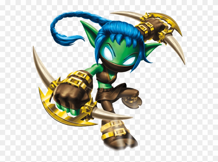 Series 2 Stealth Elf - Stealth Elf Skylanders Academy Clipart