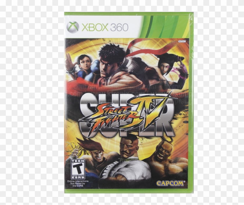 Videojuego Xbox 360 Super Street Fighter - Street Fighter X Box Clipart