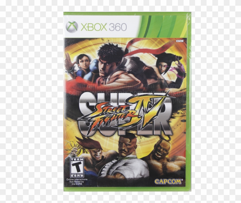 Videojuego Xbox 360 Super Street Fighter - Street Fighter X Box Clipart #3857331