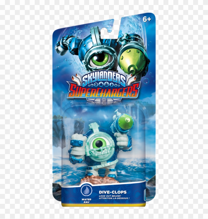 Image Du Jeu Figurine Skylanders Superchargers Dive - Skylanders Superchargers Toys Clipart #3857478