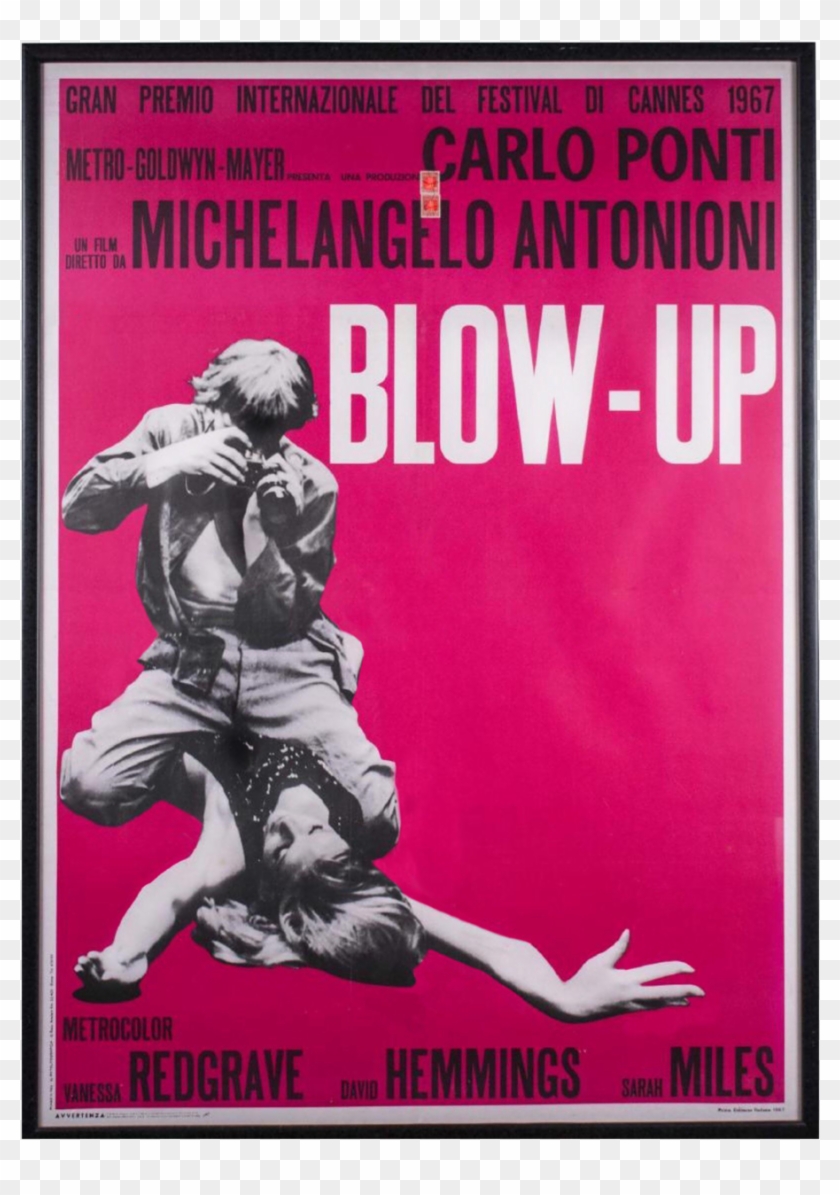 Blow Up Antonioni Poster Clipart #3857614