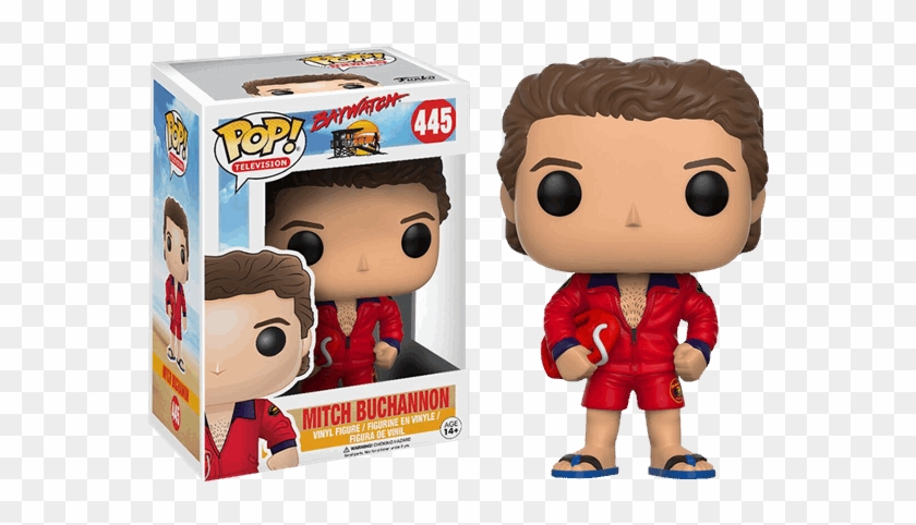Pop Vinyls - Mitch Buchannon Funko Pop Clipart