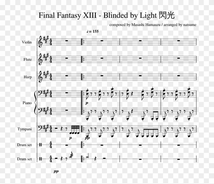 Final Fantasy Xiii - John Mayer New Light Clipart #3858342