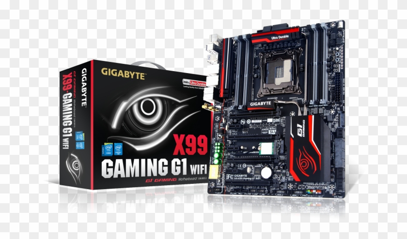 The Gaming Motherboard Range From A Manufacturer Is - Gigabyte Gaming 7 X99 Clipart #3858436