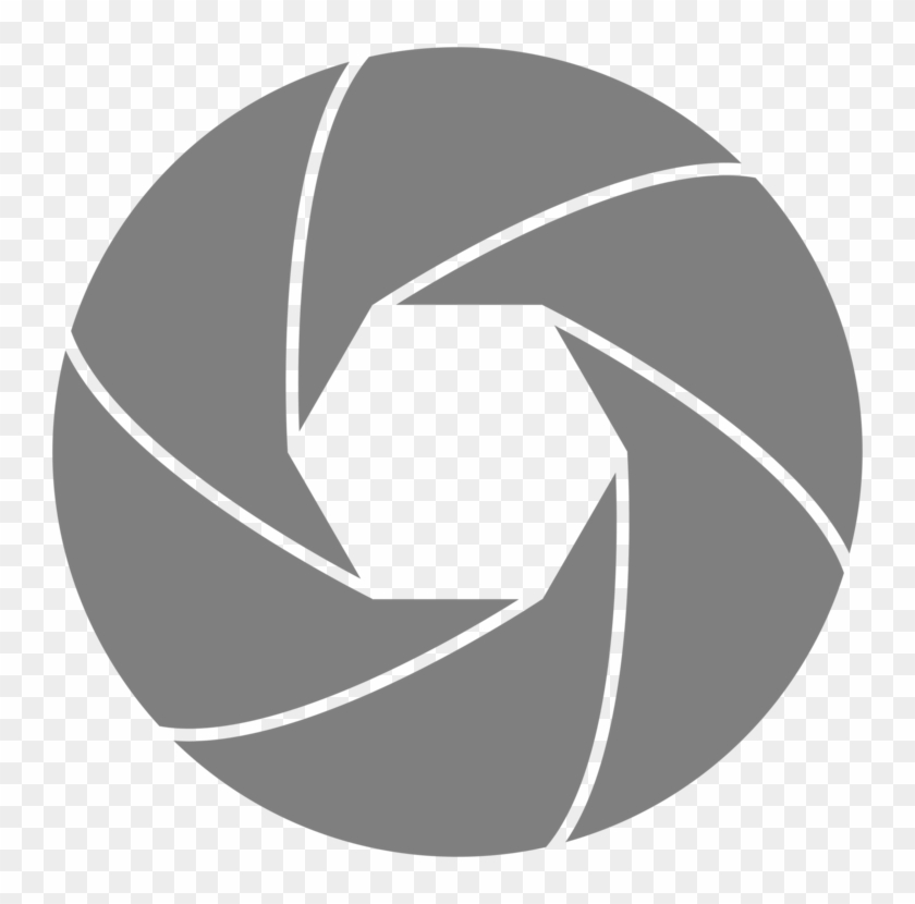 Camera Lens Shutter Clipart - Camera Shutter Logo Png Transparent Png
